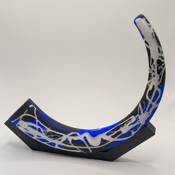 [Einzelstück] CAENDY-Tail - für CAENDY-Base - Farbe Schwarz/RoyalBlau/Weiß - CT_26-032